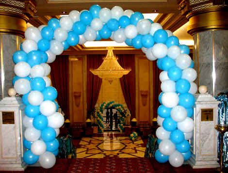 Balloon Decoration for Entrance Gates